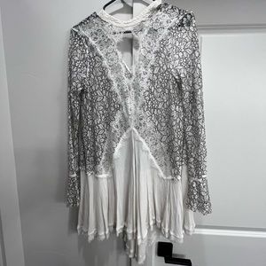 Lace free people dress